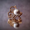 【八千里路云和月】18k金镶嵌真多麻色海水珍珠胸针 商品缩略图13