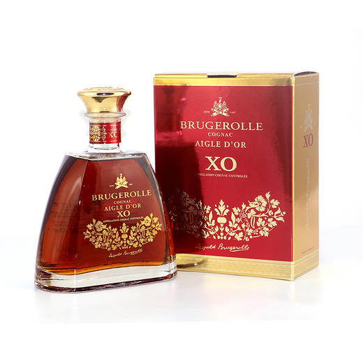 【有税版】鹰爵·金鹰 XO 700ml【赠送：银天使VSOP 200ml*1瓶】 商品图0