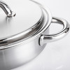 韩国QUEEN SENSE不锈钢三层附底导热平底汤锅 商品缩略图4