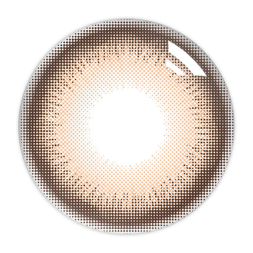 谐美年抛 小天使（棕 14.2 最高1000度） 商品图1