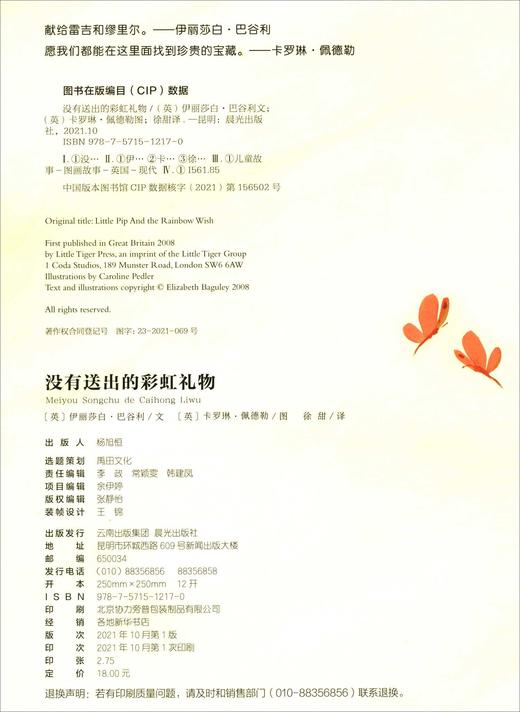 没有送出的彩虹礼物 商品图1