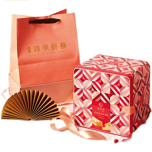 KAMWAH锦华礼【原味蛋卷】礼盒装 手工鸡蛋卷酥休闲零食品饼干 500g原味蛋卷礼盒 商品图6