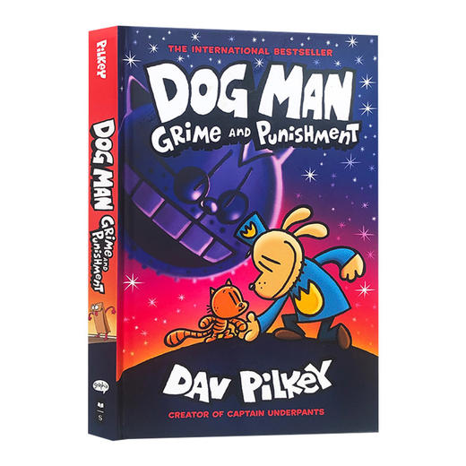 神探狗狗9 英文原版 Dog Man 9 神探狗狗的冒险 Dav Pilkey 全彩漫画幽默图画故事书 商品图3