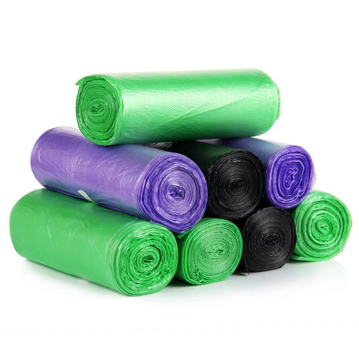 传枫 彩色家居加厚垃圾袋5卷混色装 CF-005 商品图1