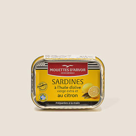 艾沃油浸沙丁鱼罐头（柠檬味） 115g