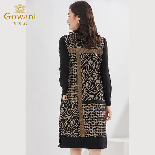 【100%绵羊毛】乔万尼冬新款毛呢连衣裙EI4E522 商品图4