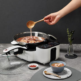 捷赛（Gemside）炒菜机器人全自动炒菜机智能炒菜锅多功能电火锅电蒸锅煮面锅分体式不粘锅LWOK-D10