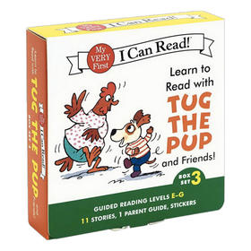 跟塔戈和他的朋友们学习12册第三辑 英文原版绘本 Learn to Read with Tug the Pup and Friends 英文版儿童英语启蒙认知分级读物