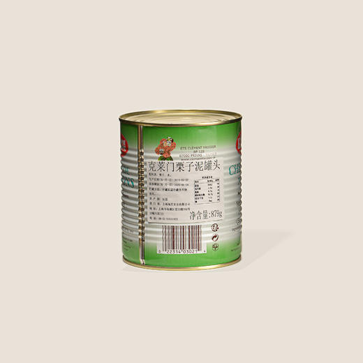 克莱门栗子泥罐头 879g 商品图1