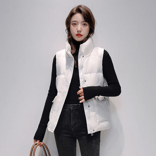 AA AL羽绒马甲韩版宽松休闲羽绒服背心坎肩马夹外套 商品图3