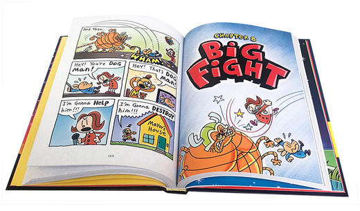 神探狗狗9 英文原版 Dog Man 9 神探狗狗的冒险 Dav Pilkey 全彩漫画幽默图画故事书 商品图2