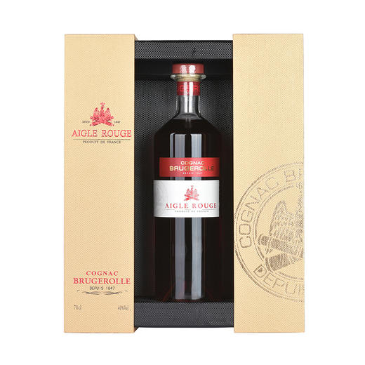 【有税版】鹰爵干邑·红鹰 700ml【赠送：贝雅古堡红葡萄酒 2005 750ml*1瓶】 商品图1