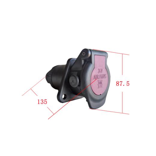 15芯24伏插座主挂连接线插座15P24V积架宝威JJBW-141053（包邮） 商品图0
