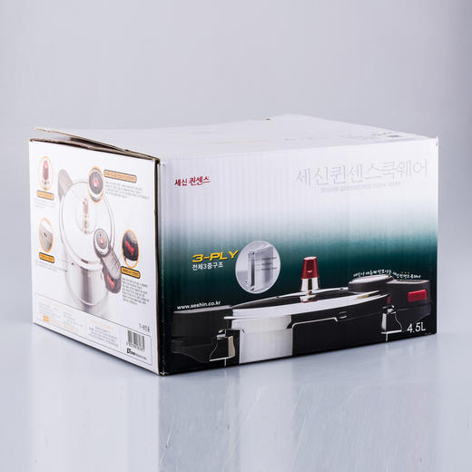 韩国原产QUEEN SENSE高压锅压力锅ONE系列4.5升 商品图3