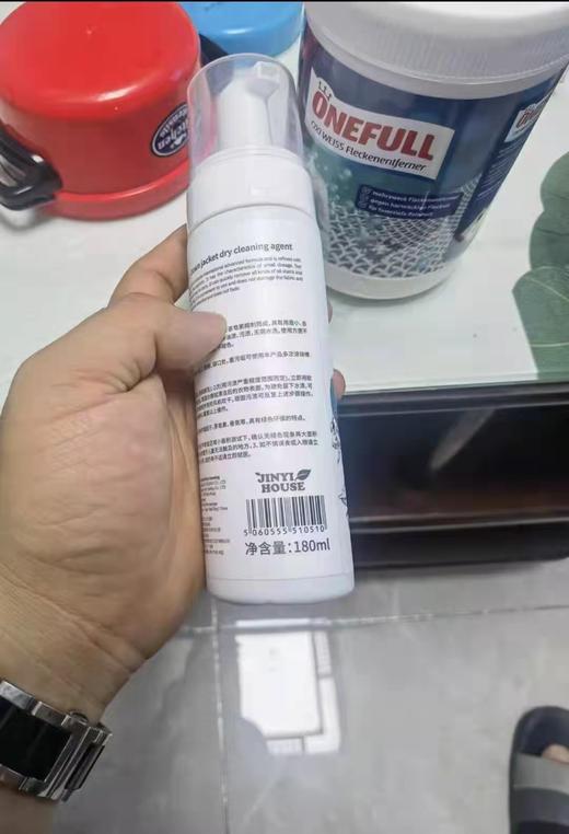 环保茶皂配方德国ONEFULL洗羽绒服清洗剂免水洗清洁剂干洗去污渍神器家用专用免洗 商品图11
