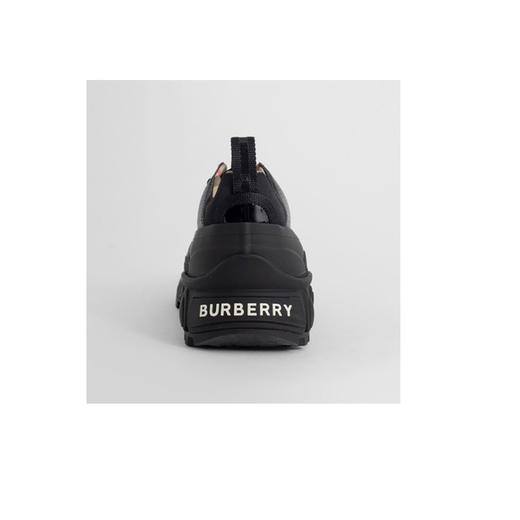 【二】BURBERRY 博柏利 尼龙拼漆皮 Arthur 运动鞋 男士休闲鞋 黑色 8035440 A1189 商品图2