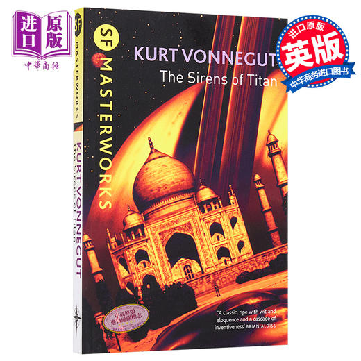 【中商原版】泰坦星的海妖 英文原版 the sirens of titan  Kurt Vonnegut  Gollancz 商品图0