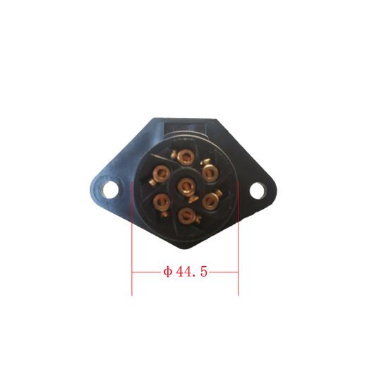 七芯插座 ISO1185主挂连接线电源线插座7P24V 积架宝威111218（包邮） 商品图2