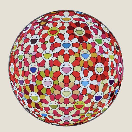 村上隆-红色花球 69/300 商品图0