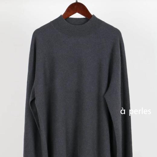 【à perles男士精品】纯羊绒，无缝一体，中等厚度，超精英气质！3个领型，5个颜色任选！推荐多色入【清仓，不退不换】 商品图8