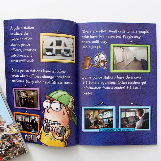 苍蝇小子 警察 英文原版 Fly Guy Presents Police Officers Scholastic Reader 学乐分级小读本2级 商品图2