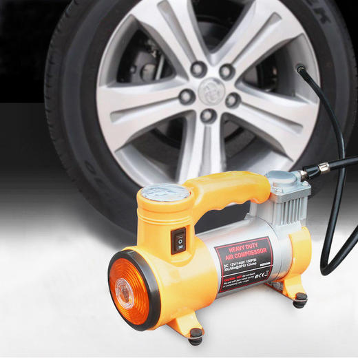 传枫 车载充气泵轮胎充气泵带照明灯 CF-6102 商品图1