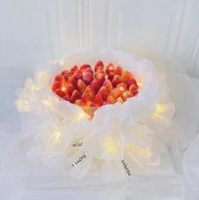 草莓花束生日蛋糕 可定制低碳生酮版