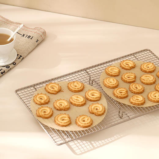 FaSoLa家用空气炸锅纸垫 硅油纸烤箱烘焙油纸烤盘烤肉烧烤吸油纸 商品图6