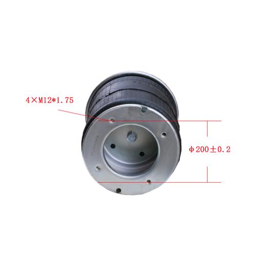 气囊空气弹簧MR4810C05 替换永力泰6338气囊马牌康迪泰克Continental帕瑞德 1R14-730 商品图1