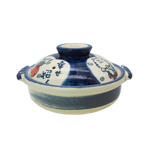 日本原产sajitoki佐治陶器 万古烧招财猫陶土锅砂锅炖锅汤锅 商品图4