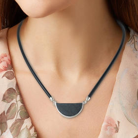 芬兰原产SPEKTRIKORU 饰品光谱石Half项链项链银饰吊饰