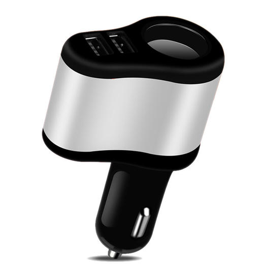 传枫 多功能车载充电器双USB单孔车充点烟器手机充电器（颜色随机发货）CF-9008 商品图4