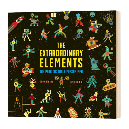 超凡化学元素周期表 英文原版 The Extraordinary Elements 儿童化学科普绘本 英文版 进口英语书籍 商品图0