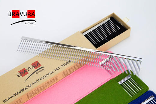 宠物比利时梳【3#】GS24533美容排梳 意大利BRAVURAGROOM 商品图4