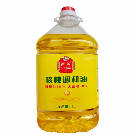 【恩施】西谷 核桃大豆调和油 5L/桶 商品图0