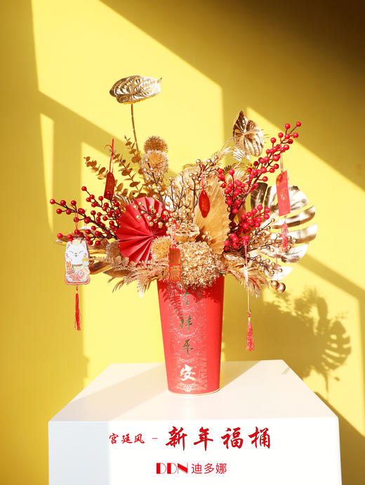 宫廷风新年福桶 商品图7
