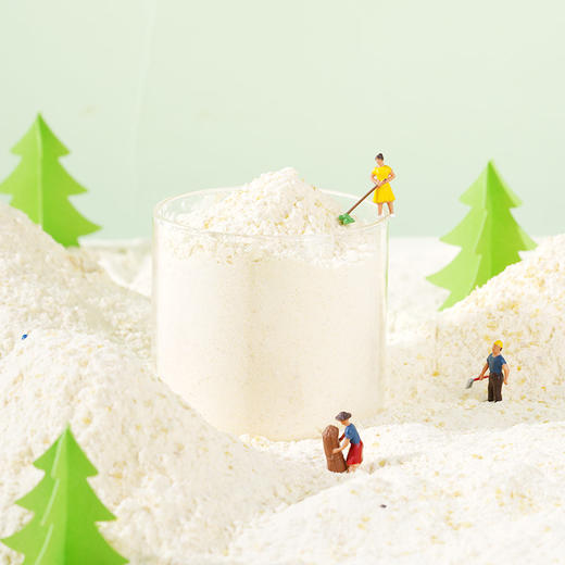 新良妈咪宝焙胚芽自发粉1kg 南瓜味婴儿胚芽面粉宝宝果蔬自发面粉 商品图7