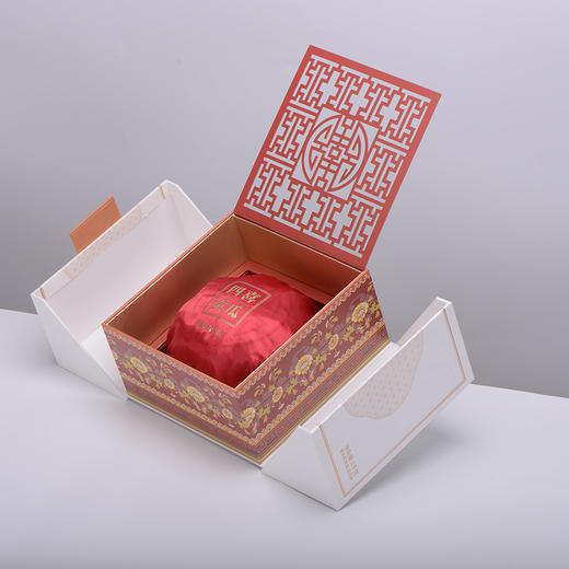 澜沧古茶2021年55周年四喜贡四喜贡瓜（第四季）0085金瓜1000g礼盒装 商品图1