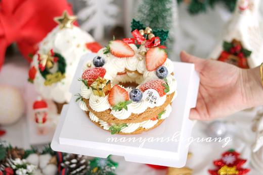 圣诞泡芙花环（四寸） 商品图4