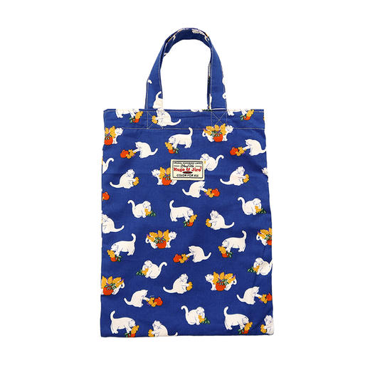 HUJI祤集Ditsy手提袋插画可爱动物 商品图1