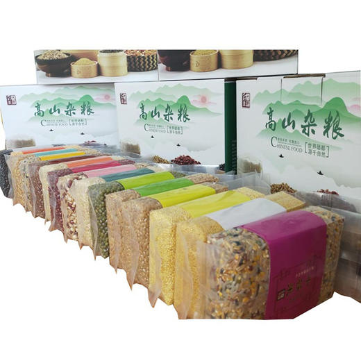 【恩施】大野印象 7种高山杂粮礼盒 约2.4kg【玉米糁350g、燕麦350g、糙米350g、红米350g、小麦仁350g、玉米燕麦糙米粥350g、十谷米350g】 商品图2