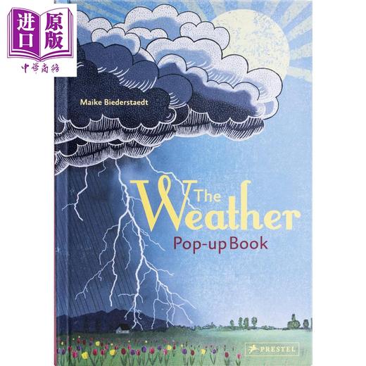 【中商原版】Weather Pop-up Book 立体书 天气 生动展现大自然的细腻之美 儿童绘本 精装 故事图画书 英文原版进口图书 4-6岁 商品图0