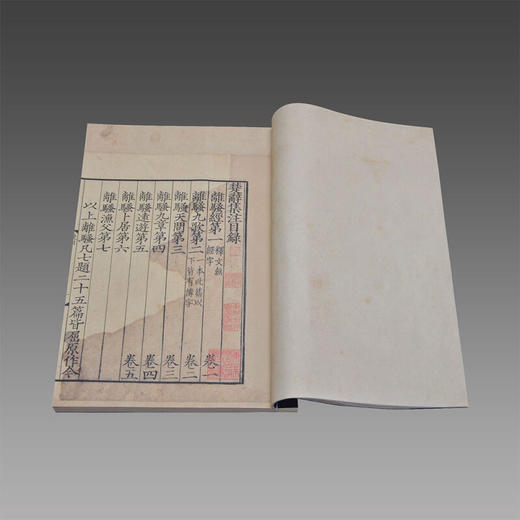 预售 中国国家图书馆藏 宋版 楚辞集注 [宋] 朱熹 著 宣纸线装 1函6册 四色仿真复制 艺术收藏书籍 商品图4