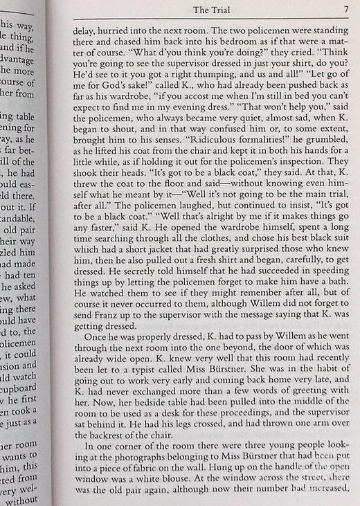 预售 【中商原版】英文原版 The Trial 审判 Franz Kafka Dover Publications 外国文学 商品图5