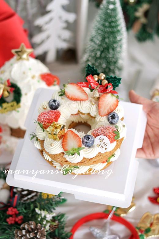 圣诞泡芙花环（四寸） 商品图5