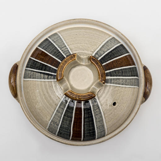 日本原产sajitoki佐治陶器万古烧陶土锅砂锅炖锅汤锅煮锅9号 商品图4