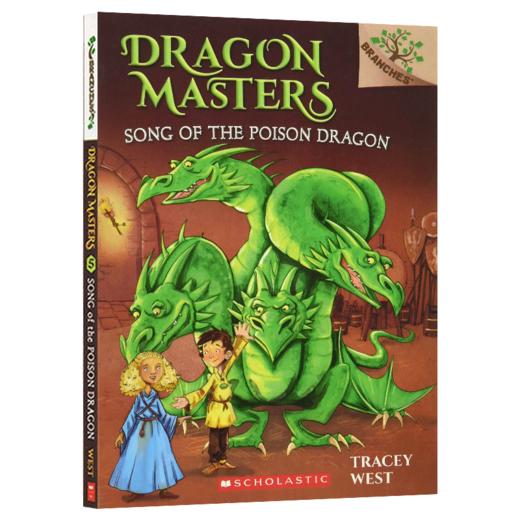 学乐大树系列 驯龙大师5 英文原版 Dragon Masters #5 Song Of The Poison Dragon 儿童读物 商品图1