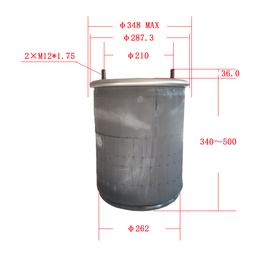 气囊空气弹簧适用富华、乐驰部分空气悬架凡士通 W01-M58-8105（包邮）