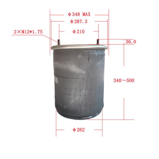 气囊空气弹簧适用富华、乐驰部分空气悬架凡士通 W01-M58-8105（包邮） 商品图0