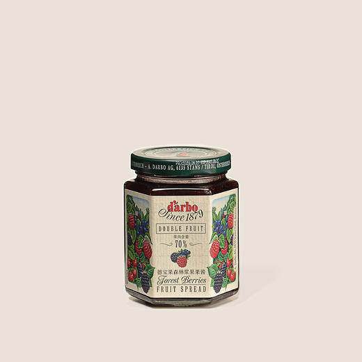 德宝森林浆果果酱 200g 商品图0